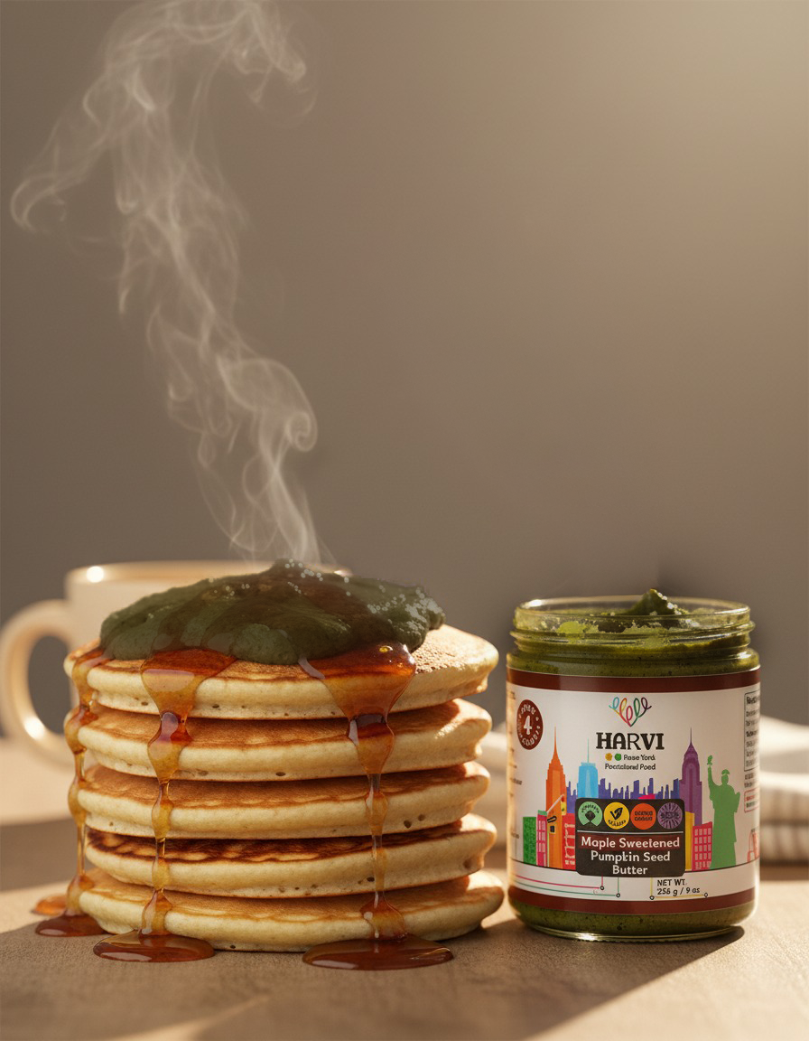 Organic Raw Pumpkin Seed Butter Maple Sweetened