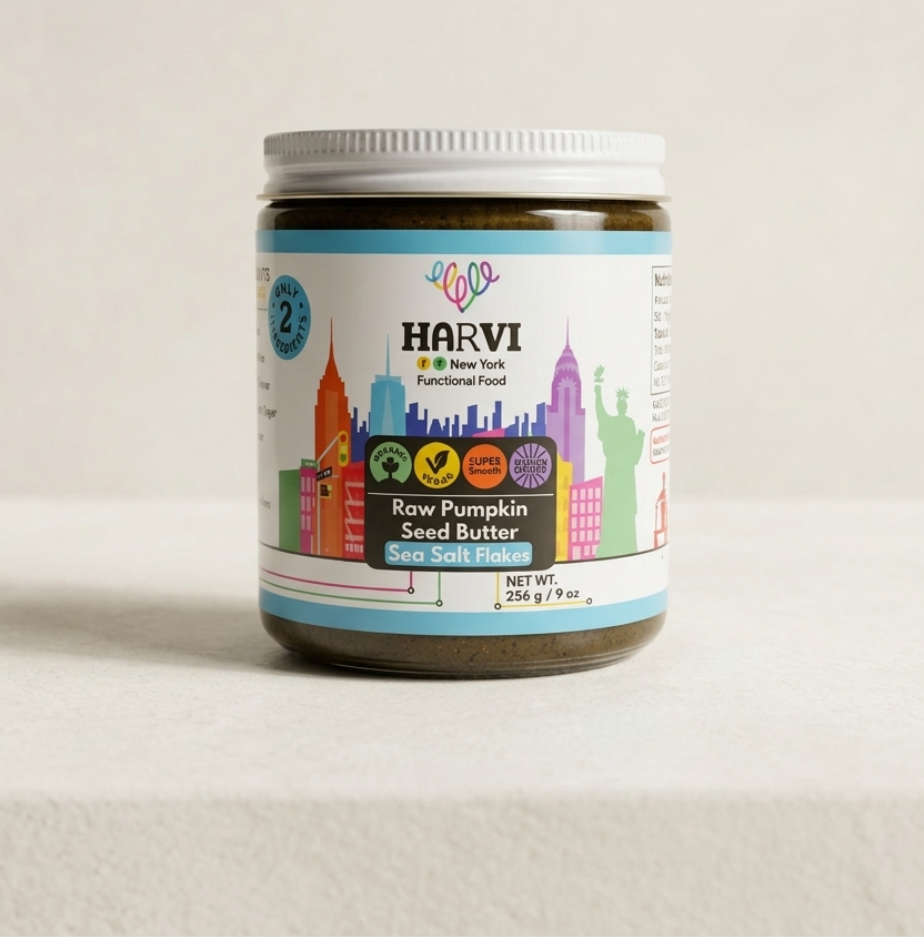 Organic Raw Pumpkin Seed Butter Sea Salt Flakes