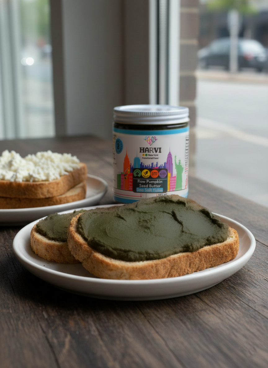 Organic Raw Pumpkin Seed Butter Sea Salt Flakes